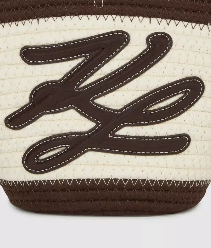 Bolso de playa pequeño K/Autograph Rope