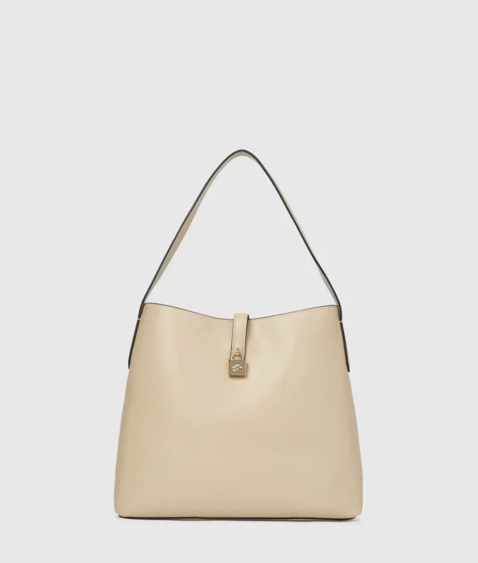 Bolso hobo con candado K/Autograph