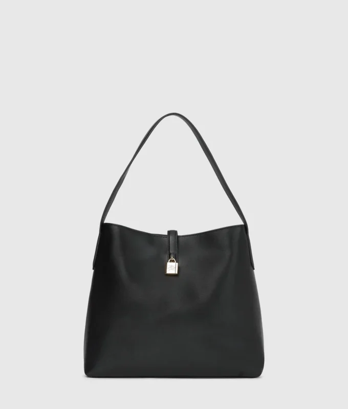 Bolso hobo con candado K/Autograph