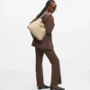 Bolso hobo con candado K/Autograph
