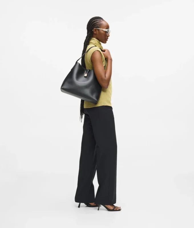 Bolso hobo con candado K/Autograph