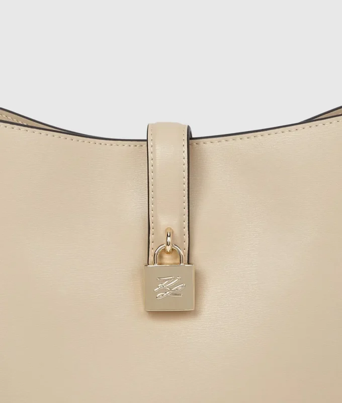 Bolso hobo con candado K/Autograph
