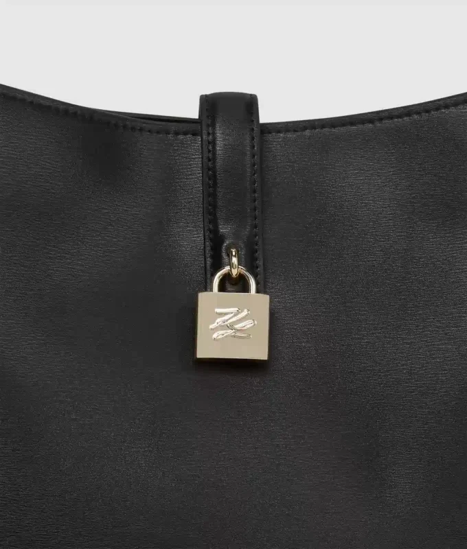 Bolso hobo con candado K/Autograph