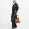 Bolso hobo de ante con candado K/Autograph