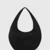 Bolso hobo de nylon brillante