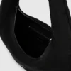 Bolso hobo de nylon brillante