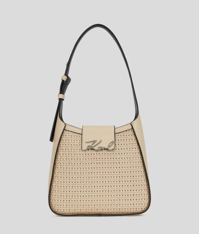 BOLSO HOBO TEJIDO K/SIGNATURE