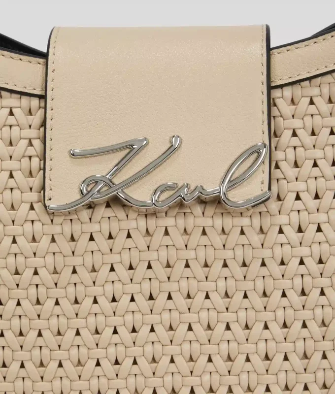 BOLSO HOBO TEJIDO K/SIGNATURE