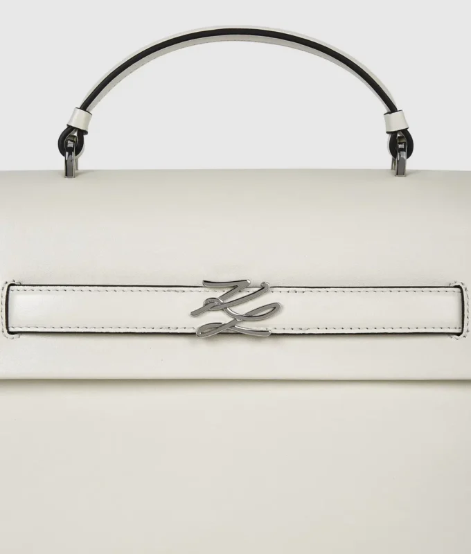 Bolso mediano con asa superior K/Autograph