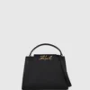 Bolso mediano con asa superior K/Signature