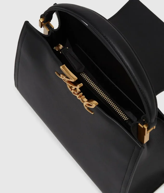 Bolso mediano con asa superior K/Signature