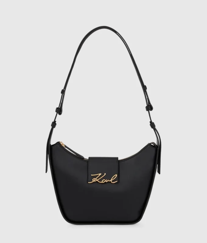 Bolso mediano con cremallera K/Signature
