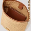 Bolso mediano tipo cubo tejido K/Autograph