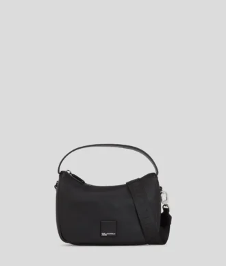 BOLSO MINI HOBO BLANDO CON LOGOTIPO KLJ BOX