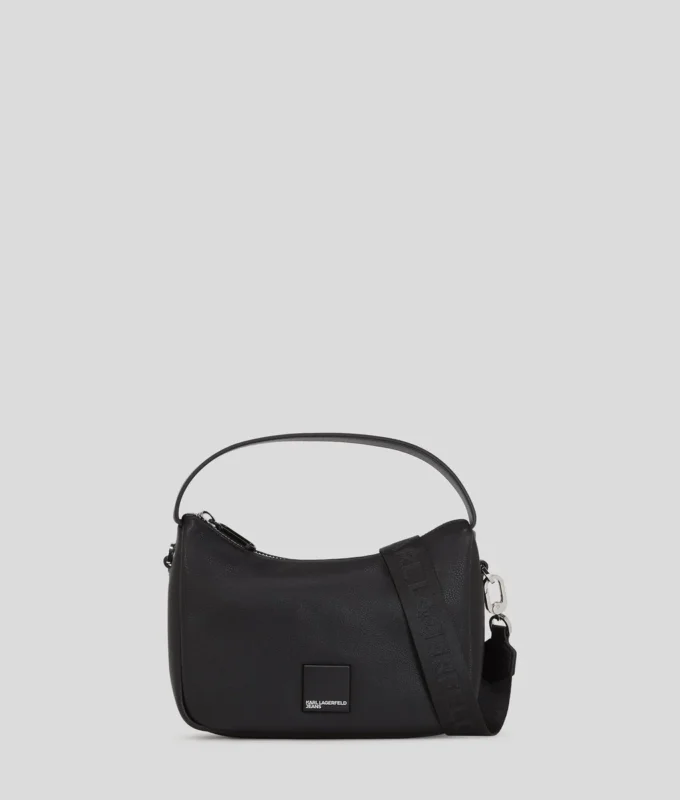 BOLSO MINI HOBO BLANDO CON LOGOTIPO KLJ BOX