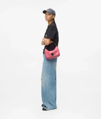 BOLSO MINI HOBO BLANDO CON LOGOTIPO KLJ BOX