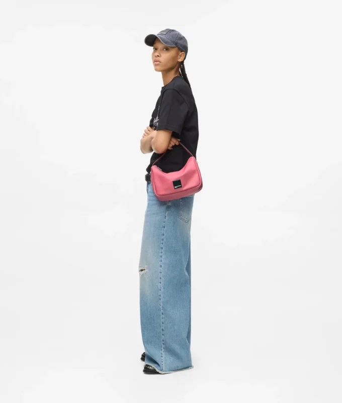 BOLSO MINI HOBO BLANDO CON LOGOTIPO KLJ BOX