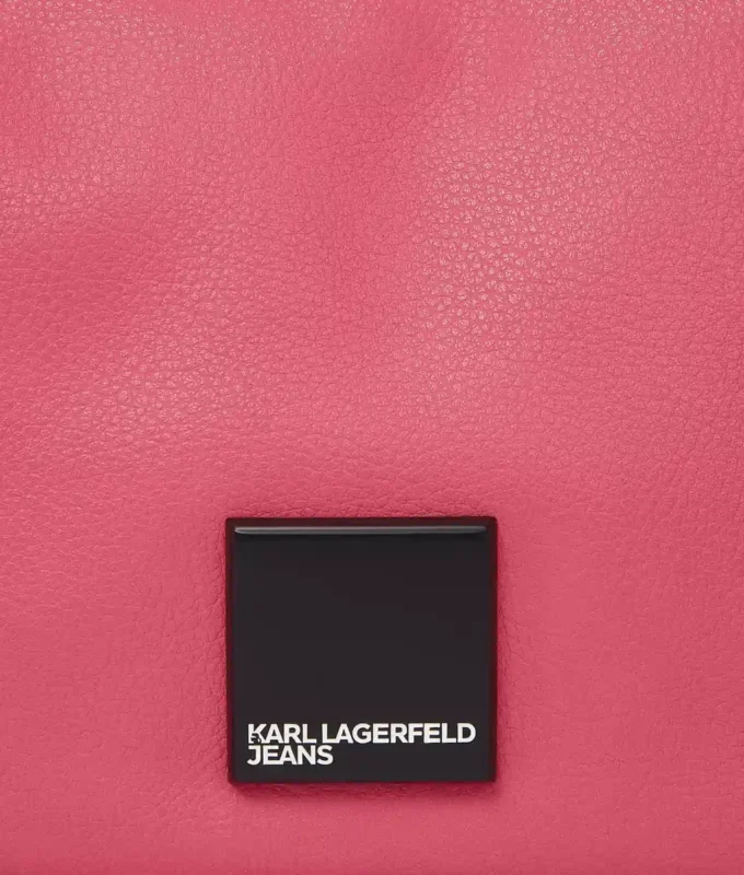 BOLSO MINI HOBO BLANDO CON LOGOTIPO KLJ BOX