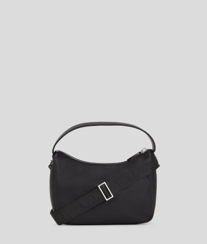 BOLSO MINI HOBO BLANDO CON LOGOTIPO KLJ BOX