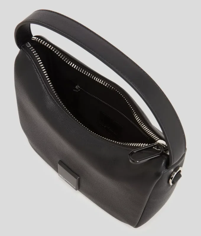 BOLSO MINI HOBO BLANDO CON LOGOTIPO KLJ BOX