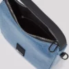BOLSO MINI HOBO RECUBIERTO CON LOGOTIPO KLJ BOX