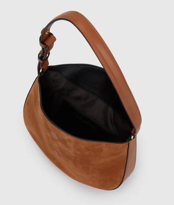 Bolso Moon de ante K/Signature