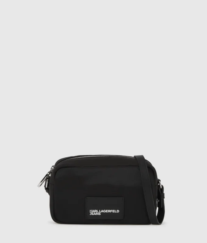 Bolso para cámara de nylon brillante