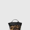 Bolso pequeño con estampado de leopardo K/Hardware