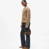 Bolso pequeño con estampado de leopardo K/Hardware