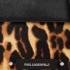Bolso pequeño con estampado de leopardo K/Hardware