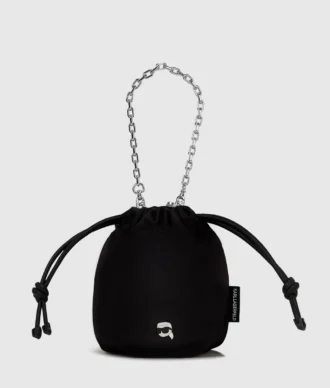 Bolso pequeño tipo cubo de nylon Ikon