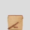 Bolso pequeño tipo cubo tejido K/Autograph