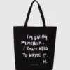 Bolso shopper con cita de Karl