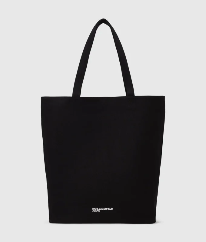 Bolso shopper con cita de Karl