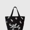 Bolso shopper con estampado Ikon Choupette