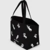Bolso shopper con estampado Ikon Choupette