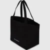 Bolso shopper con logotipo de pedrería