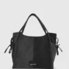 Bolso shopper de denim en dos tonos