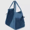 Bolso shopper de denim en dos tonos
