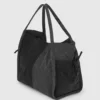 Bolso shopper de denim en dos tonos