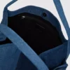 Bolso shopper de denim en dos tonos