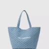 Bolso shopper exclusivo de denim Monogram