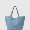 Bolso shopper exclusivo de denim Monogram