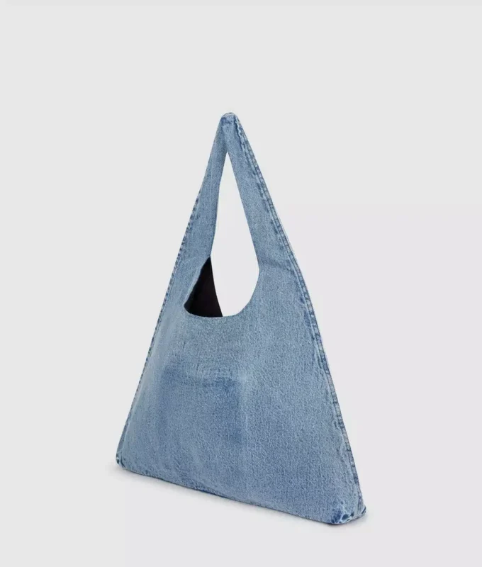 Bolso shopper hobo de denim