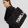BOLSO SHOPPER OVERSIZE CON LOGOTIPO K/ESSENTIAL