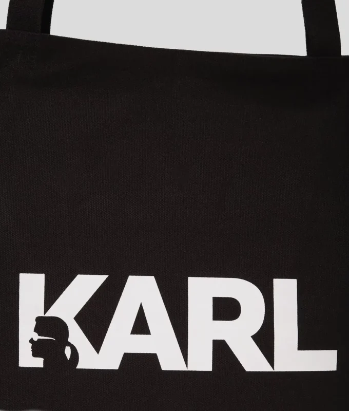 BOLSO SHOPPER OVERSIZE CON LOGOTIPO K/ESSENTIAL