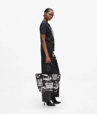 Bolso shopper reversible Maison de Karl
