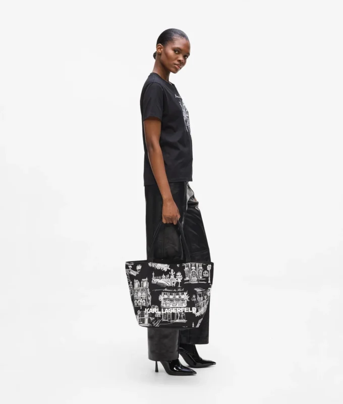 Bolso shopper reversible Maison de Karl