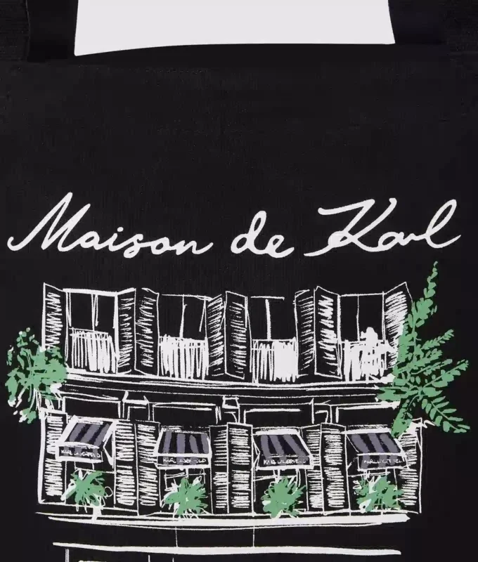 Bolso shopper reversible Maison de Karl