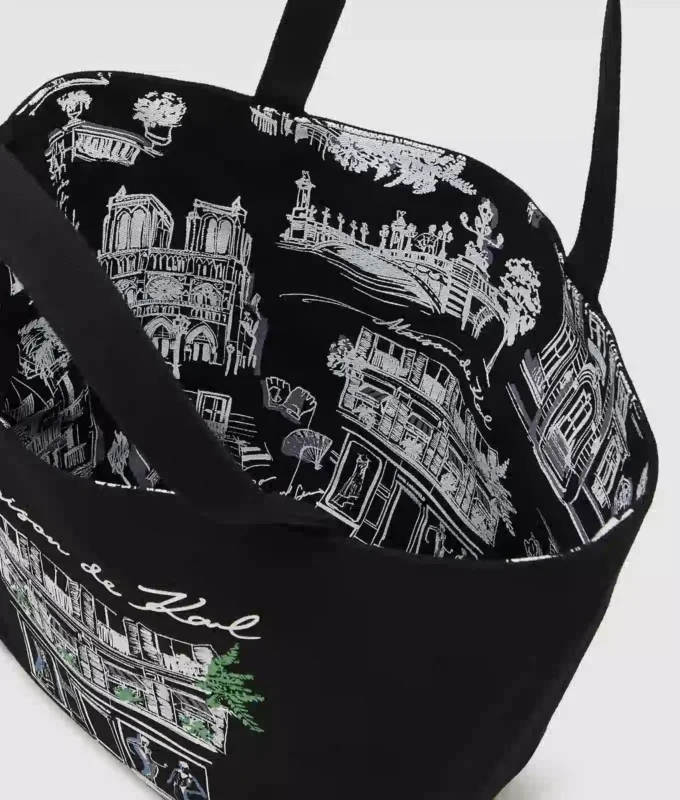 Bolso shopper reversible Maison de Karl